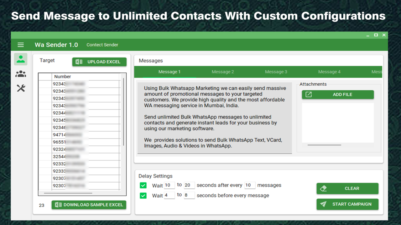 The Ultimate WhatsApp Marketing Tool 💰 | Software Edition