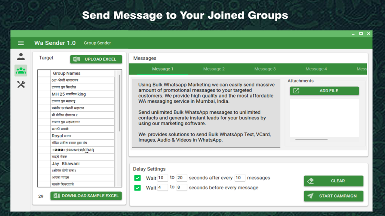 The Ultimate WhatsApp Marketing Tool 💰 | Software Edition