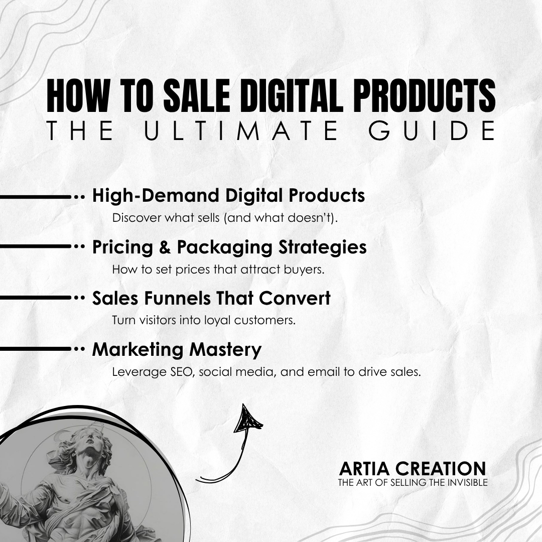 How To Sale Digital Products : The ultimate Training Program