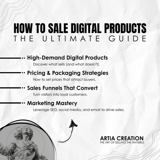 How To Sale Digital Products : The ultimate Training Program
